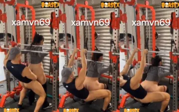 Tập gym thế này chim nhanh to